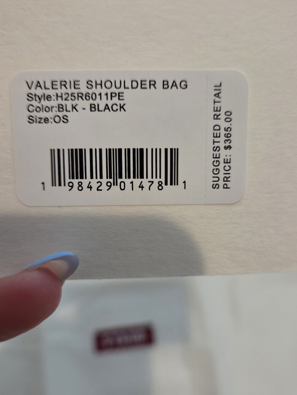 STAUD Valerie Shoulder Bag Pebbled Cow Leather Like New - Picture 5 of 13